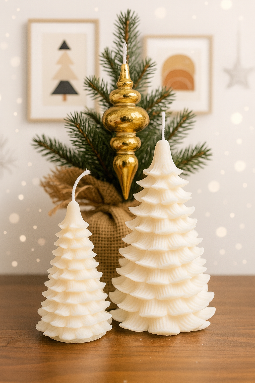 Snowkissed Fir Candle