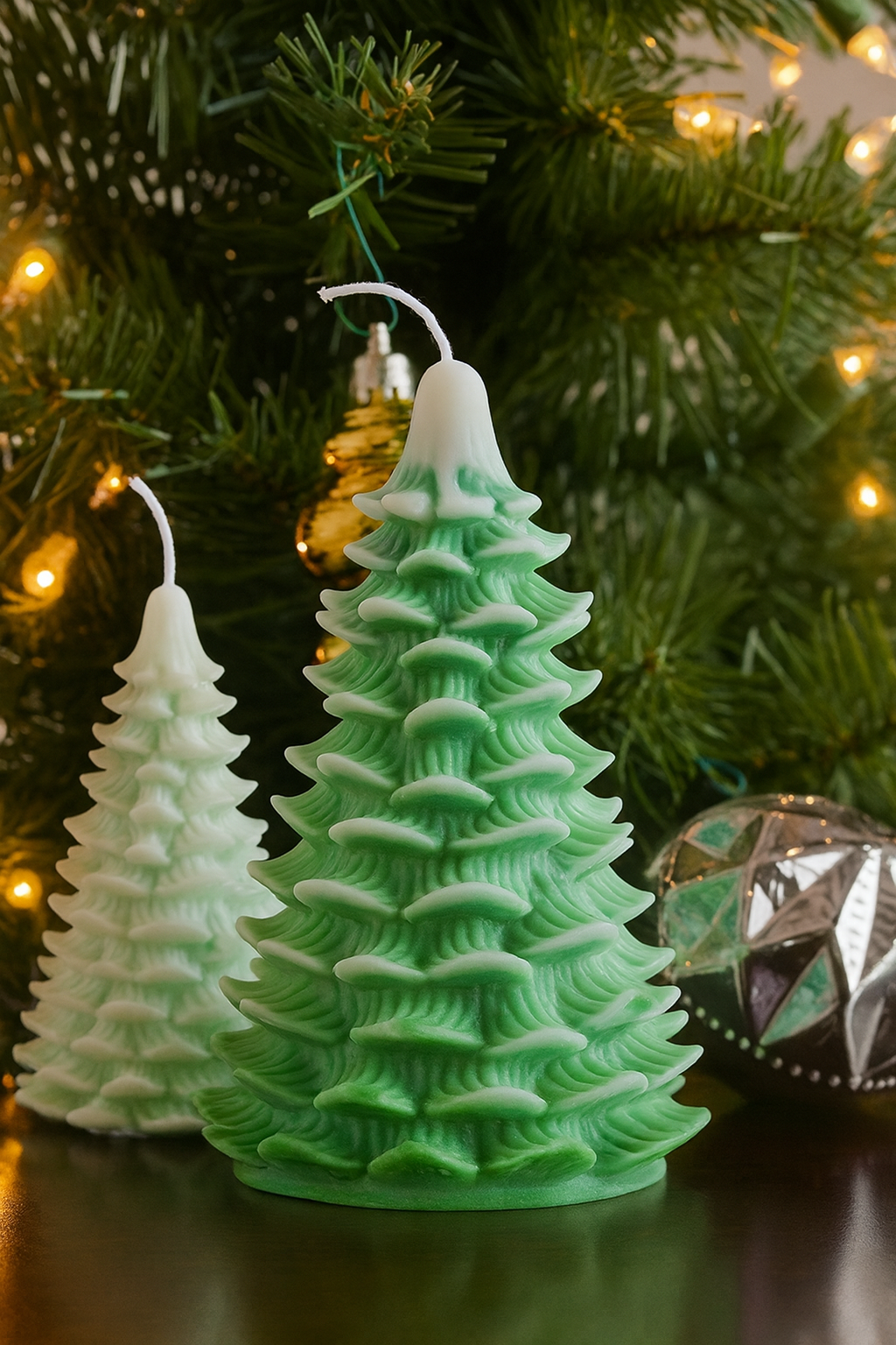 Snowkissed Fir Candle